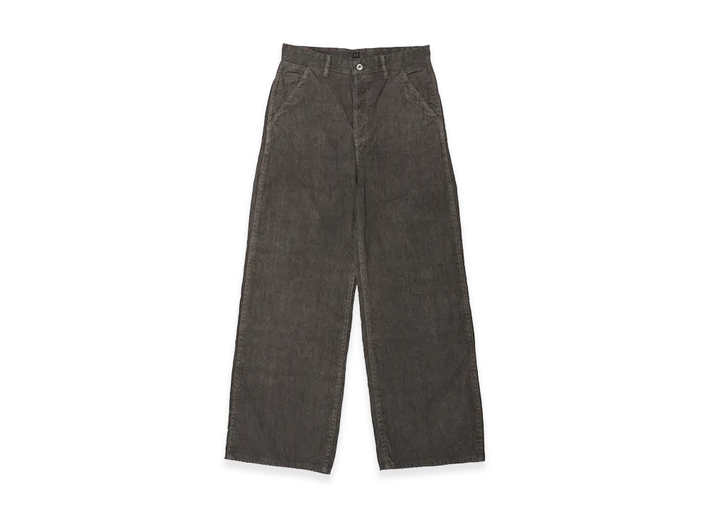 T.T Taiga Takahashi LOT.222 Painter Pants With Buckle "Sumi"