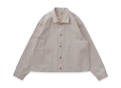 T.T Taiga Takahashi LOT.303 Coverall Jacket "Washed Ivory"