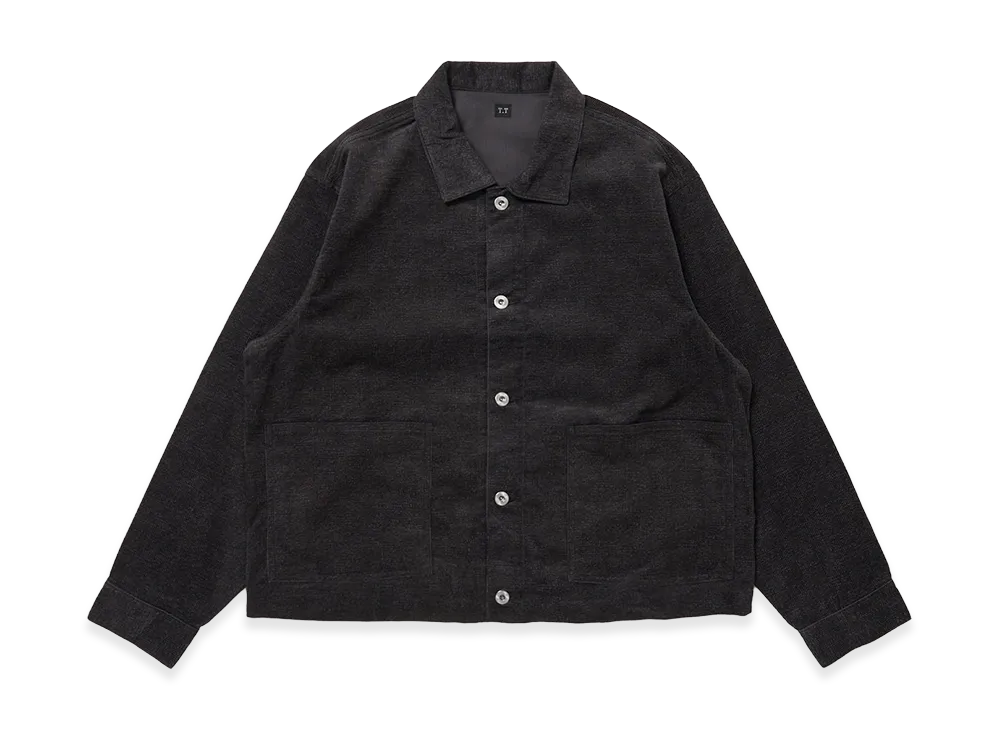 T.T Taiga Takahashi LOT.303 Coverall Jacket "Melange Charcoal"