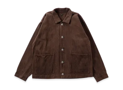 T.T Taiga Takahashi LOT.303 Coverall Jacket "Mud Dyed Brown"