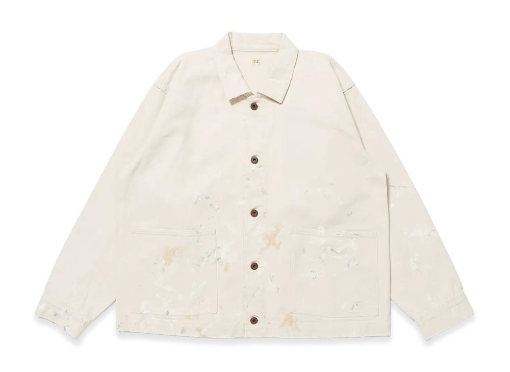 T.T Taiga Takahashi LOT.303 Coverall Jacket "Ivory Paint"