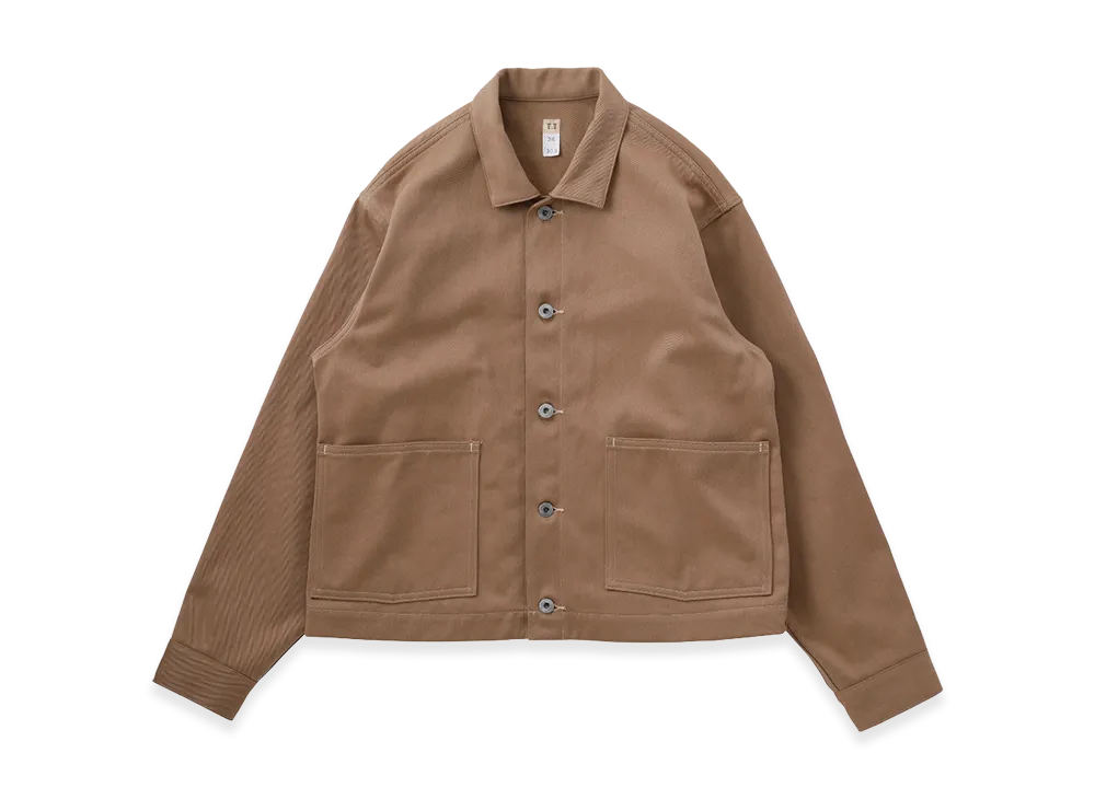 T.T Taiga Takahashi LOT.303 Coverall Jacket "Natural Dyed Beige"