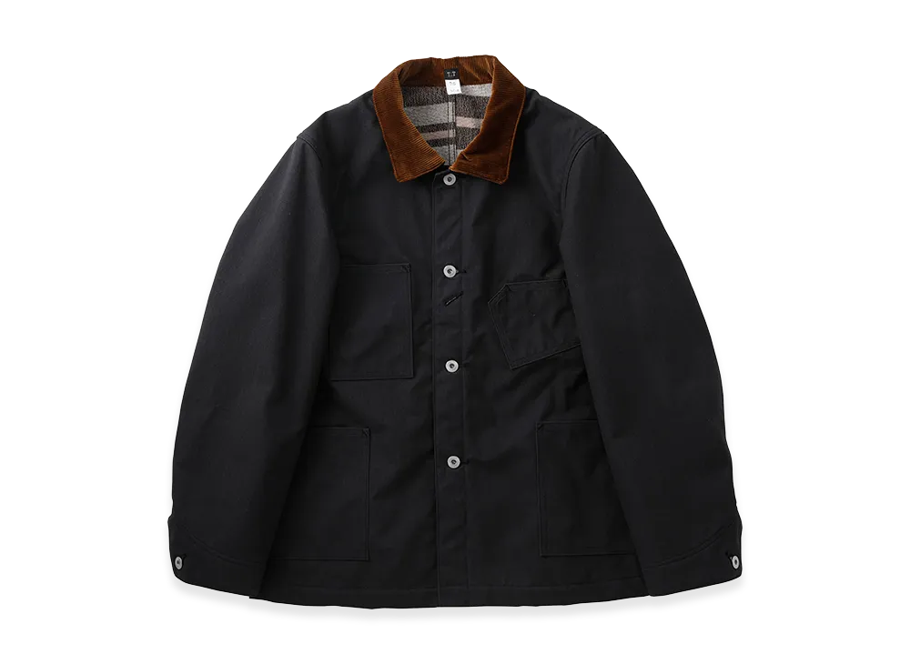 T.T Taiga Takahashi LOT.304 Blanket Lining Coverall Jacket "Black"