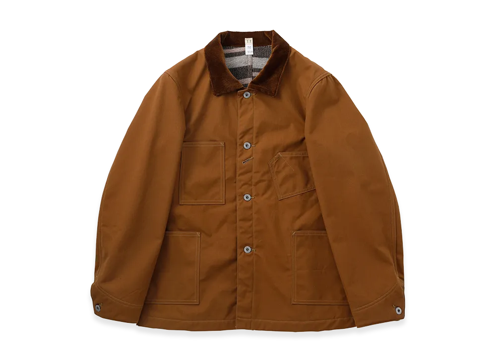 T.T Taiga Takahashi LOT.304 Blanket Lining Coverall Jacket "Camel"