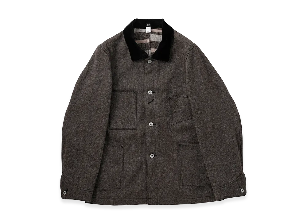 T.T Taiga Takahashi LOT.304 Blanket Lining Coverall Jacket "Covert"