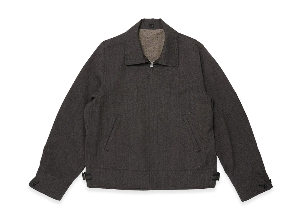 T.T Taiga Takahashi LOT.306 Cossack Jacket "Melange Charcoal"