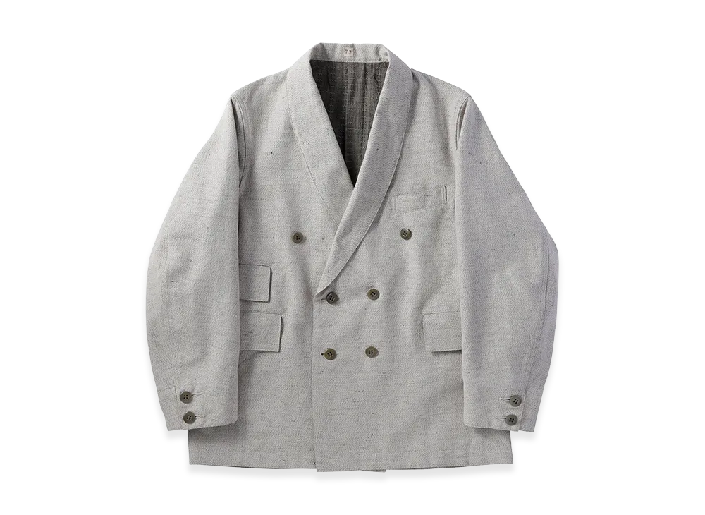 T.T Taiga Takahashi LOT.310 Shawl Collar Jacket "Melange Ivory"