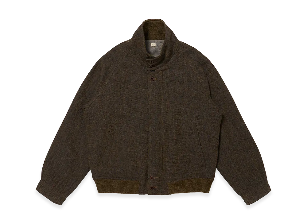 T.T Taiga Takahashi LOT.317 Stand-Up Collar Jacket "Brown"