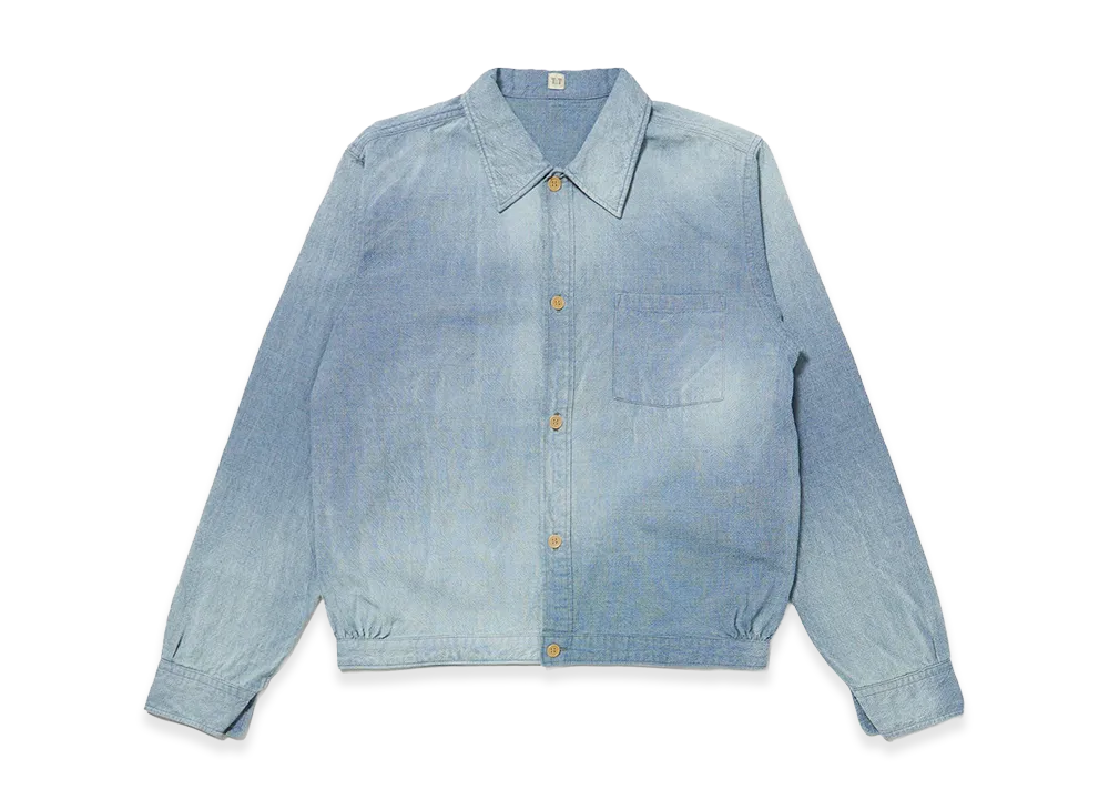 T.T Taiga Takahashi LOT.319 Palaka Jacket "Ozone Bleach"
