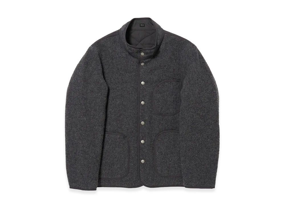 T.T Taiga Takahashi LOT.323 Quilt Lining Blanket Jacket "Gray"