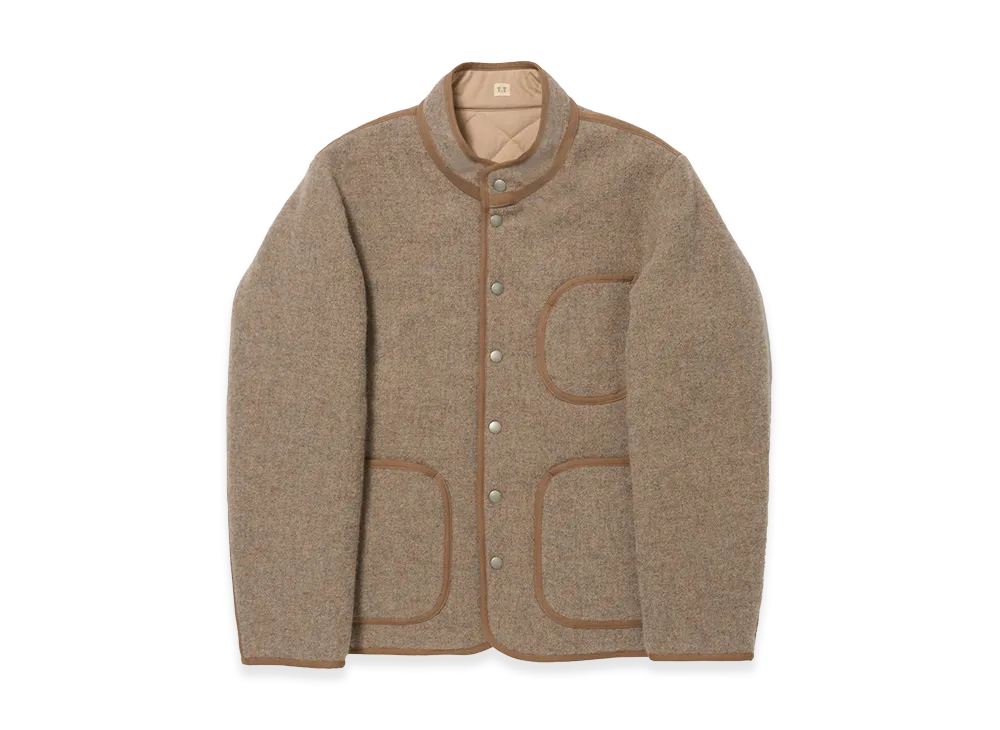T.T Taiga Takahashi LOT.323 Quilt Lining Blanket Jacket "Beige"