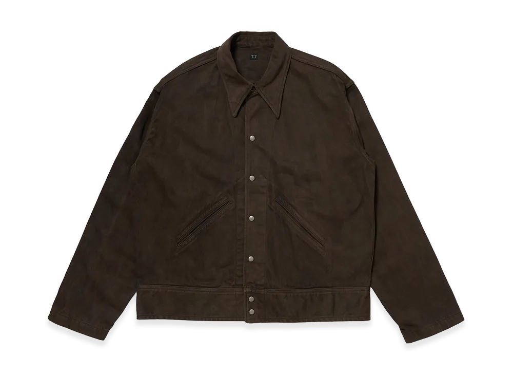 T.T Taiga Takahashi LOT.324 Usmd Convalescent Jacket "Mud Dyed Brown"