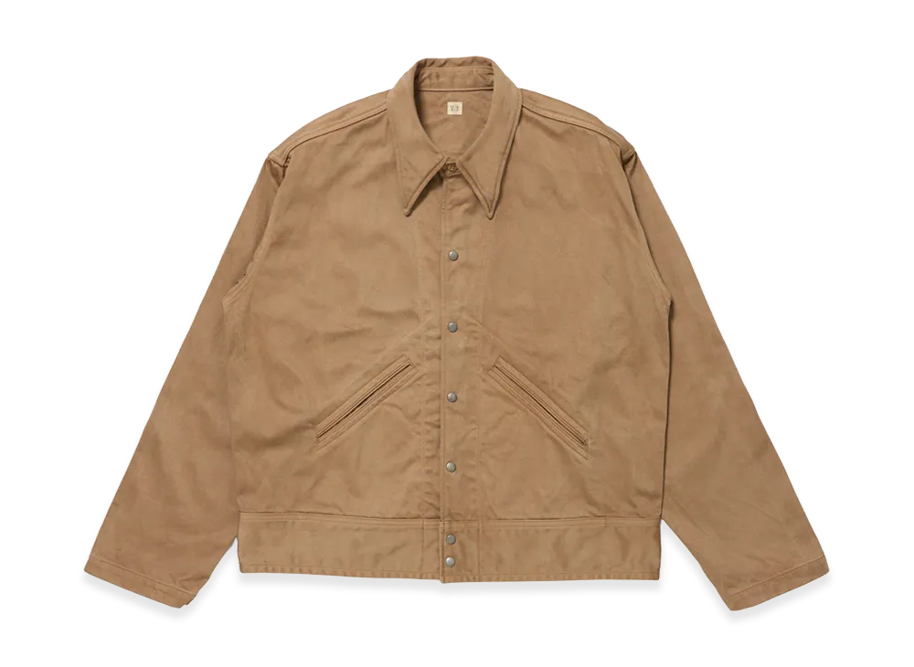 T.T Taiga Takahashi LOT.324 Usmd Convalescent Jacket "Natural Dyed Beige"