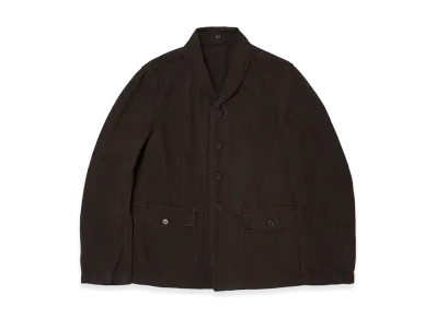 T.T Taiga Takahashi LOT.327 Modified Shawl Collar Jacket "Mud Dyed Brown"