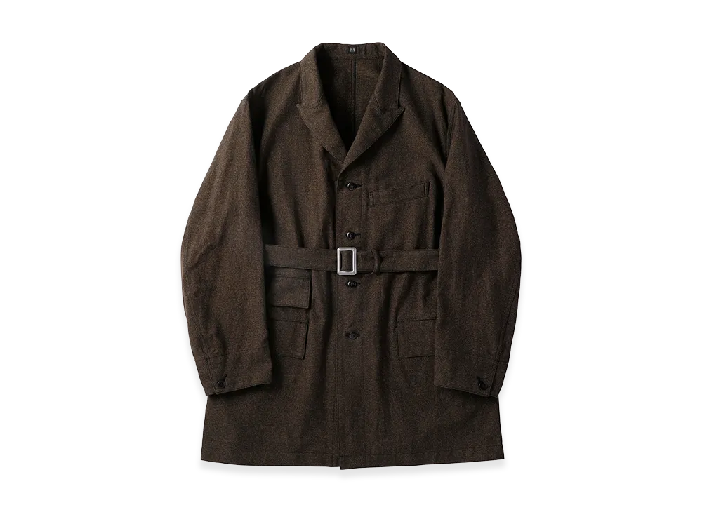 T.T Taiga Takahashi LOT.401 Belted Engineer Coat "Covert"