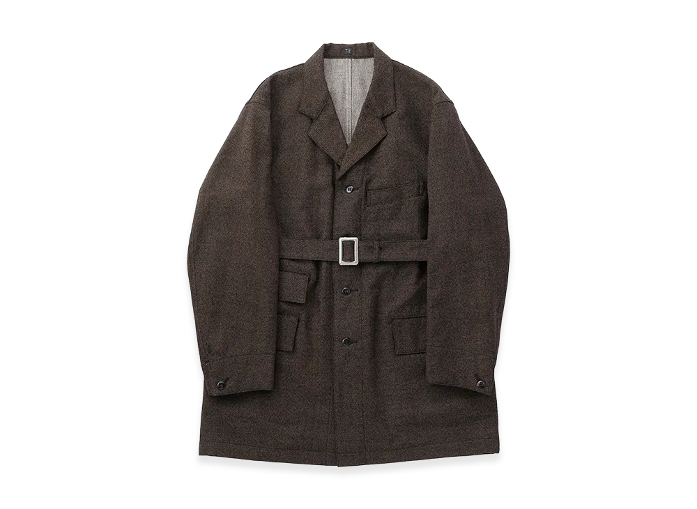 T.T Taiga Takahashi LOT.401 Engineer Coat "Melange Black"