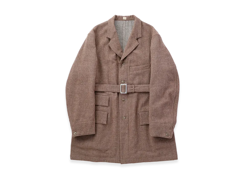 T.T Taiga Takahashi LOT.401 Engineer Coat "Melange Beige"