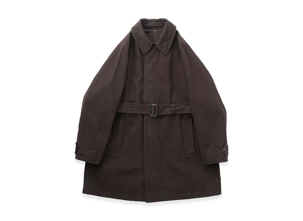 T.T Taiga Takahashi LOT.402 CC41 Coat "Double Mud Dyed Brown"