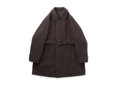 T.T Taiga Takahashi LOT.402 CC41 Coat "Double Mud Dyed Brown"