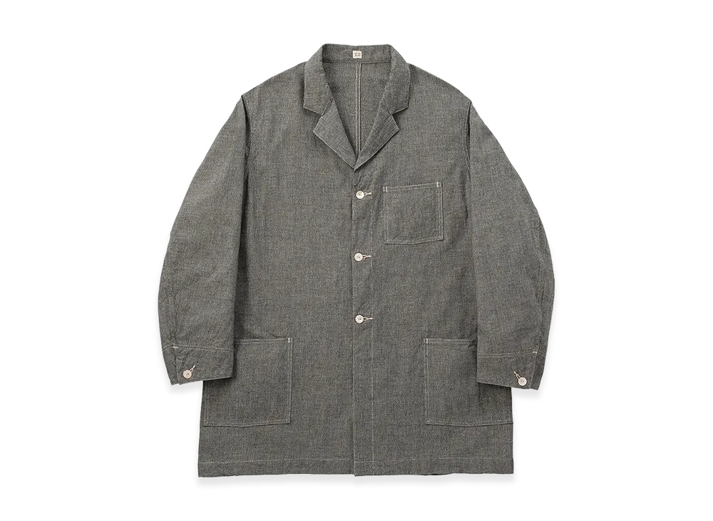 T.T Taiga Takahashi LOT.407 Work Coat "Ivory Black"