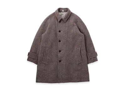 T.T Taiga Takahashi LOT.408 Chin Strap Coat "Mix Brown"