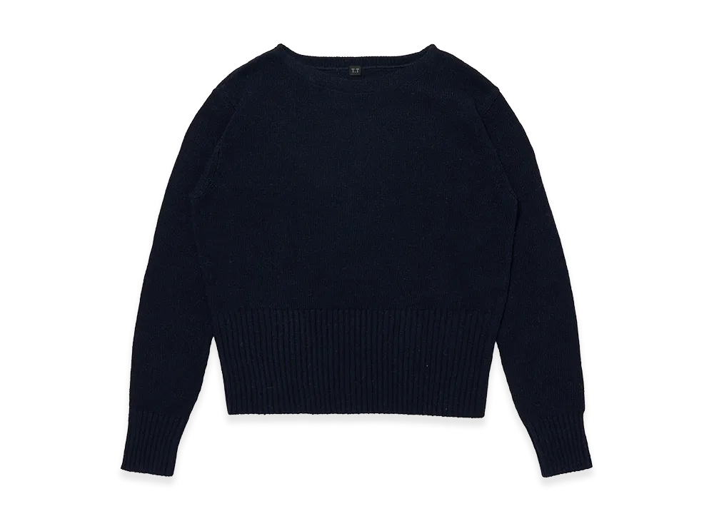 T.T Taiga Takahashi LOT.502 Varsity Letterman Sweater "Navy"