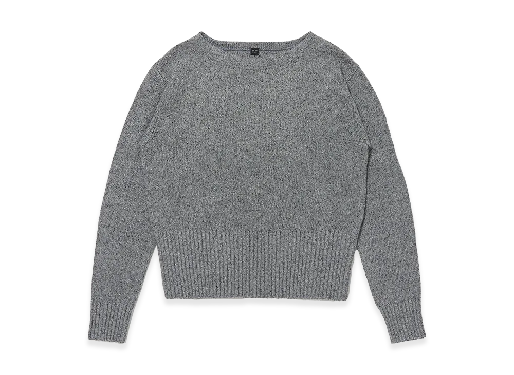 T.T Taiga Takahashi LOT.502 Varsity Letterman Sweater "Light Gray"