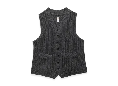 T.T Taiga Takahashi LOT.504 Knitted Vest "Gray"
