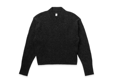 T.T Taiga Takahashi LOT.505 V-Neck Sweater "Chacoal"