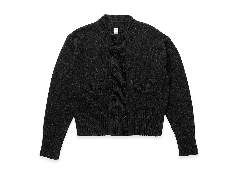 T.T Taiga Takahashi LOT.506 DB Cardigan "Chacoal"