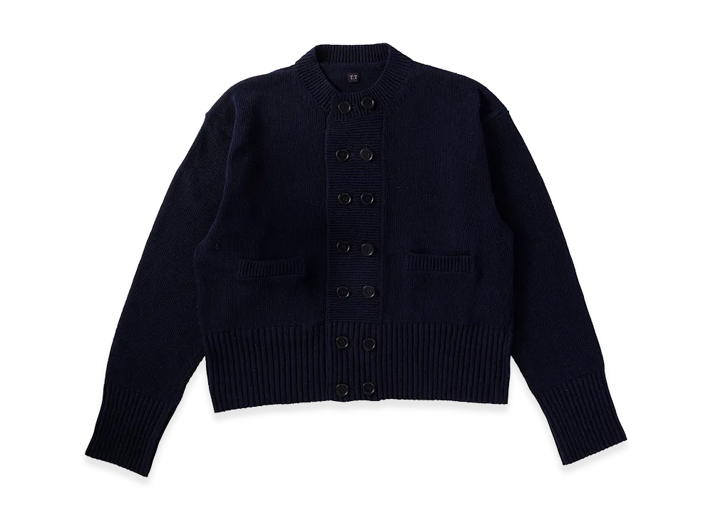 T.T Taiga Takahashi LOT.506 DB Cardigan "Navy"