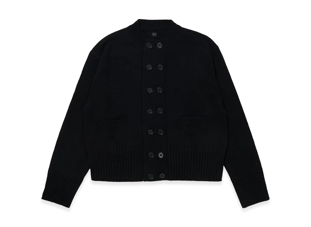T.T Taiga Takahashi LOT.506 DB Cardigan "Black"