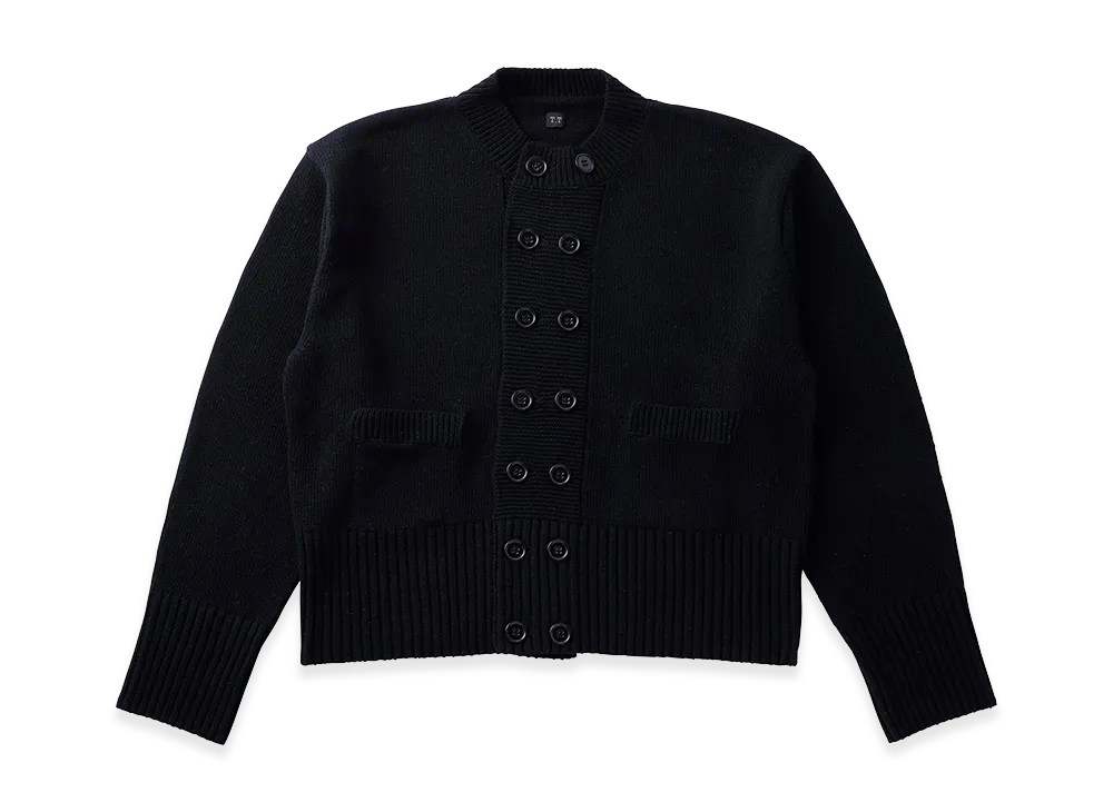 T.T Taiga Takahashi LOT.506 DB Cardigan "Black"