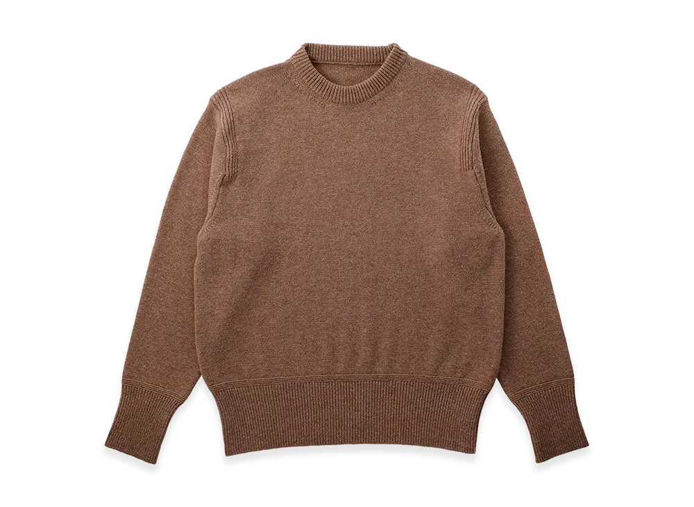 T.T Taiga Takahashi LOT.507 Athletic Roundneck Sweater "Mocha"