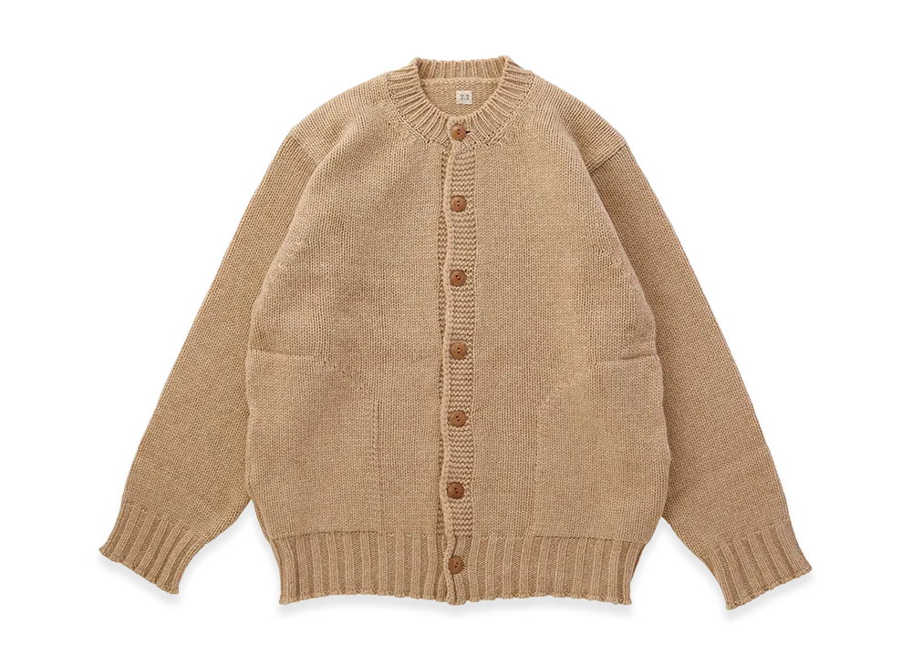 T.T Taiga Takahashi LOT.509 A.R.C Cardigan "Camel"