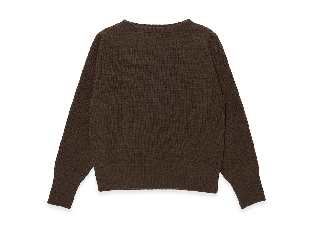 T.T Taiga Takahashi LOT.515 A.R.C Sweater "Natural Brown"