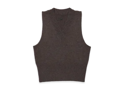 T.T Taiga Takahashi LOT.520 Varsity Letterman Vest "Brown"