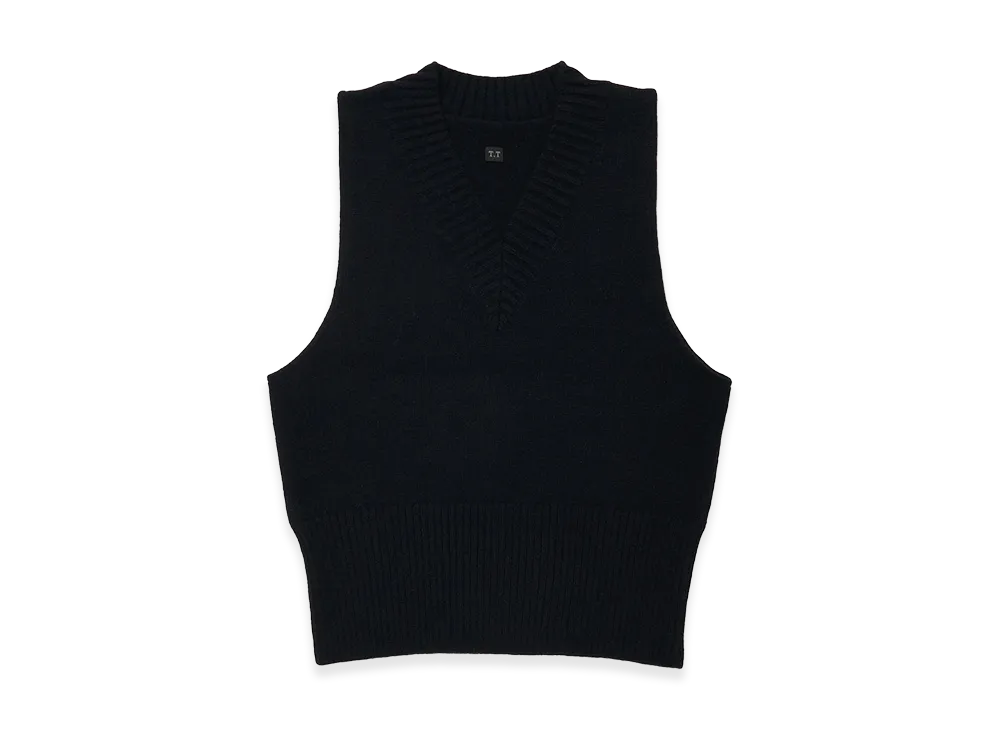 T.T Taiga Takahashi LOT.520 Varsity Letterman Vest "Black"