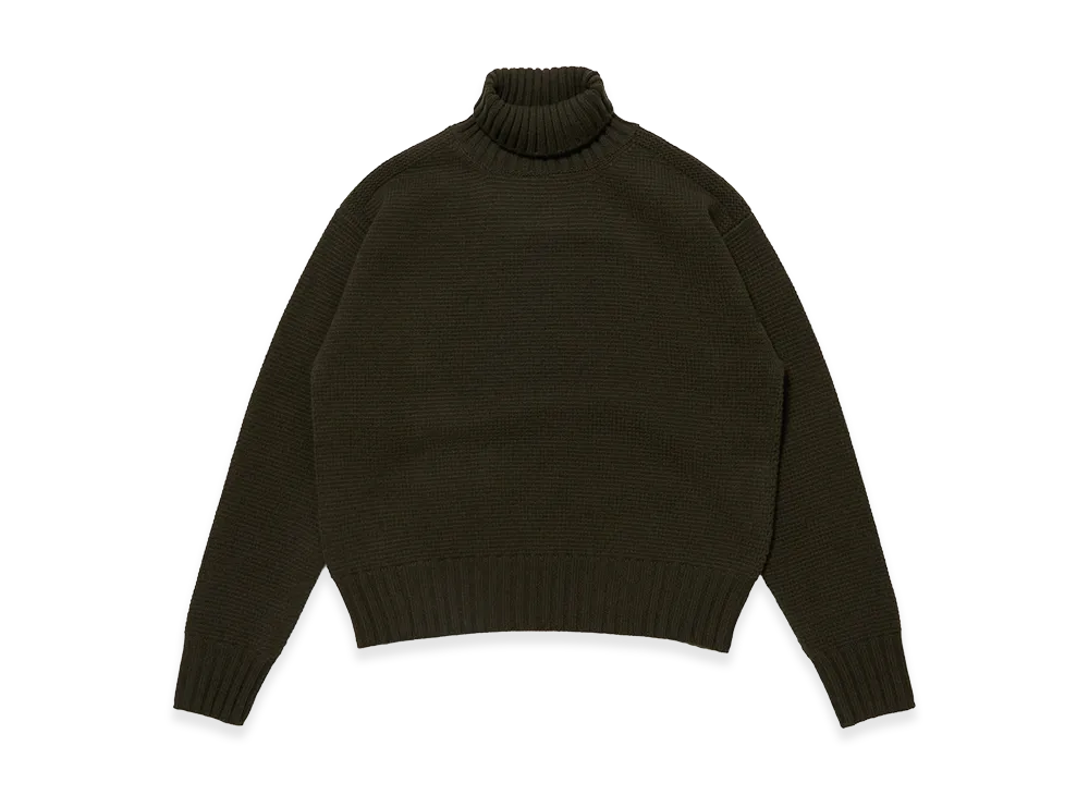 T.T Taiga Takahashi LOT.527 A.R.C Turtleneck Sweater "Khaki"