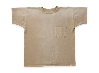 T.T Taiga Takahashi LOT.601 Tee Shirt "Bleached Camel"