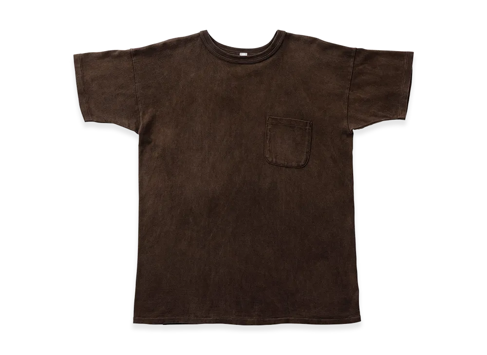 T.T Taiga Takahashi LOT.601 Tee Shirt "Mud Dyed Brown"
