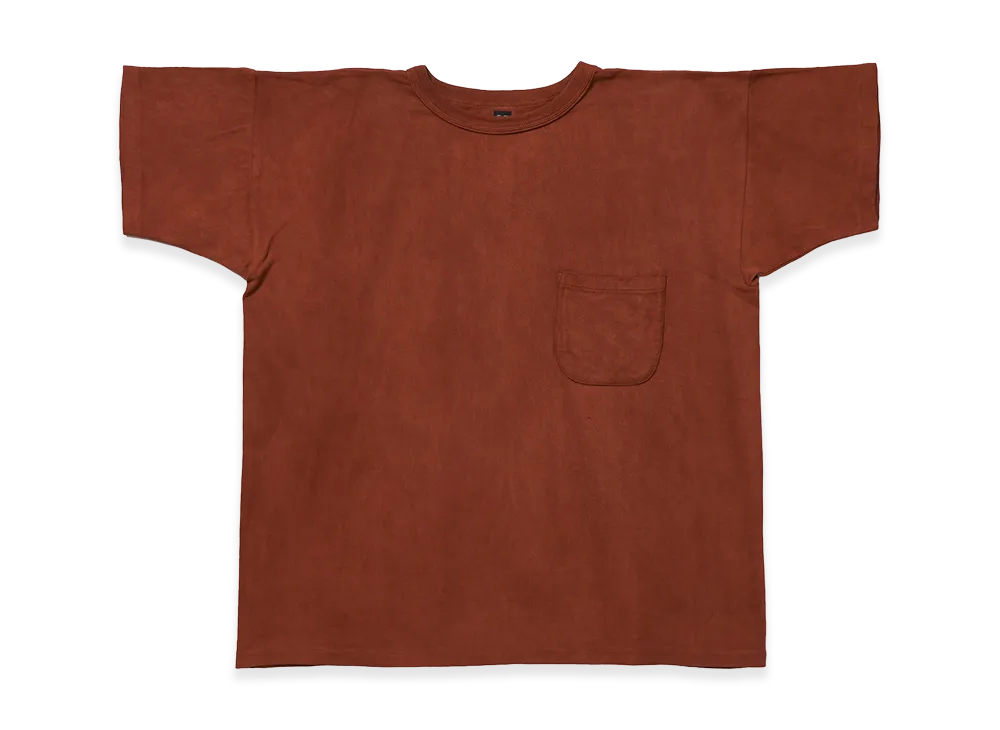 T.T Taiga Takahashi LOT.601 Tee Shirt "Techi Tree Dyed Brown"