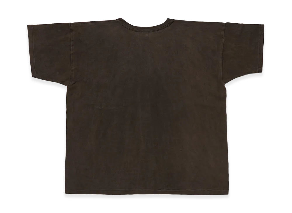 T.T Taiga Takahashi LOT.601 Tee Shirt "Mud Dyed Brown"
