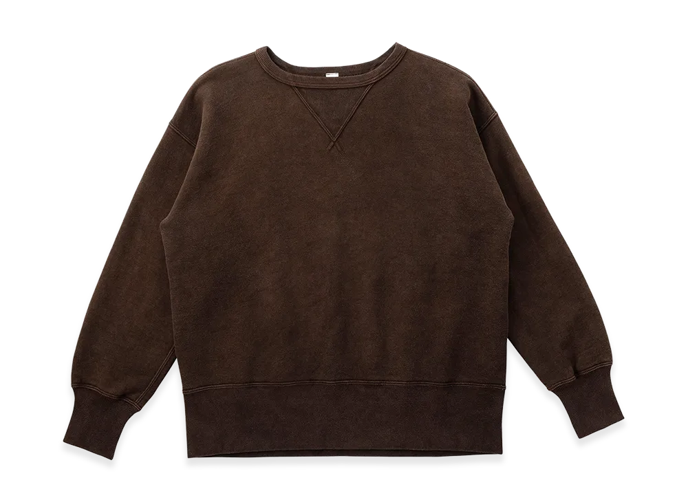 T.T Taiga Takahashi LOT.603 Sweat Shirt "Mud Dyed Brown"