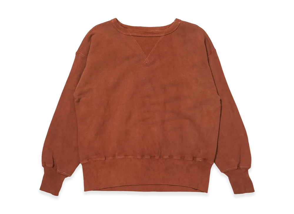 T.T Taiga Takahashi LOT.603 Sweat Shirt "Techi Tree Dyed Brown"