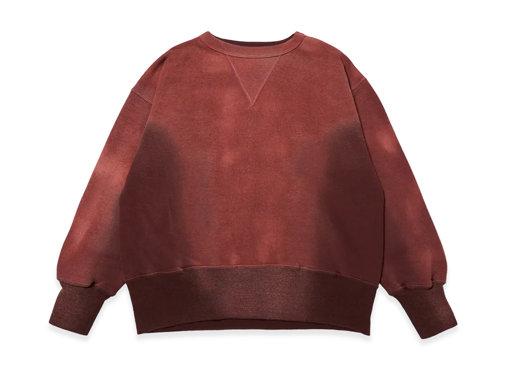 T.T Taiga Takahashi LOT.603 Sweat Shirt "Bleached Burgundy"