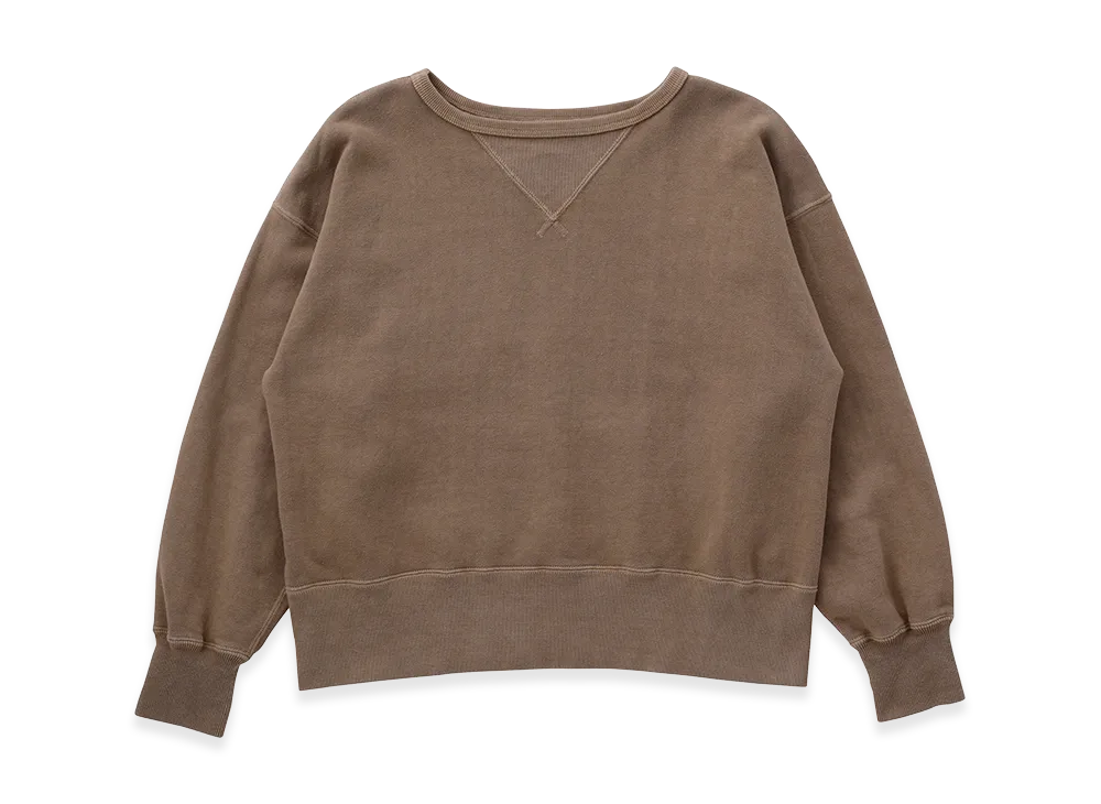 T.T Taiga Takahashi LOT.603 Sweat Shirt "Natural Dyed Walnut Beige"