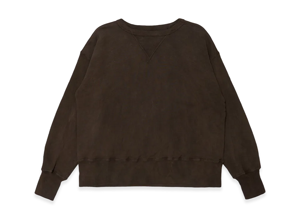 T.T Taiga Takahashi LOT.603 Sweat Shirt "Mud Dyed Brown"