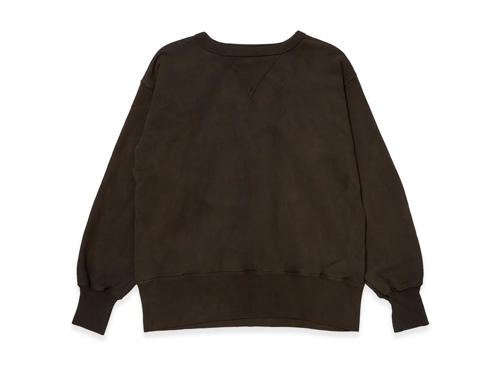 T.T Taiga Takahashi LOT.603 Sweat Shirt "Mud Dyed Brown"