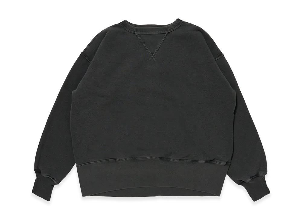 T.T Taiga Takahashi LOT.603 Sweat Shirt "Sumi Dyed Black"